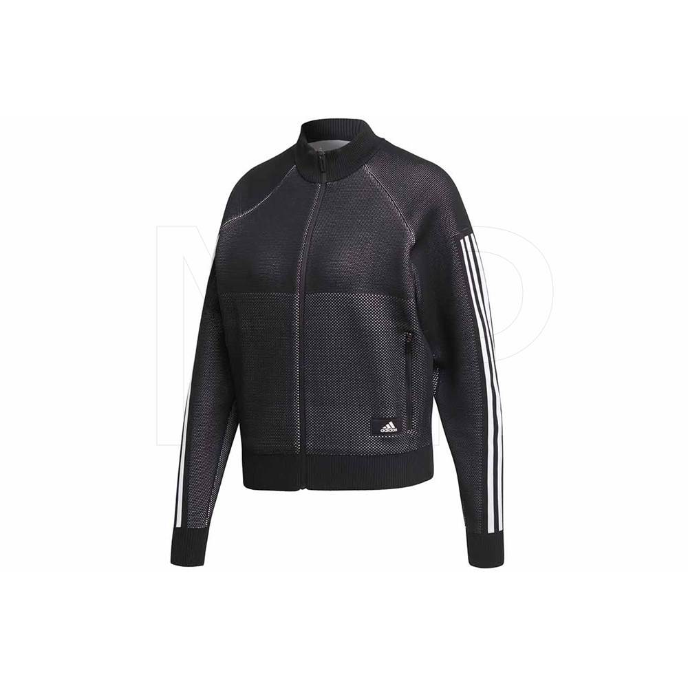 Adidas W Id Knit Trtop XS Negru-alb Femei photo 1