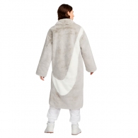 Scurta Nike W NSW FX FUR GFX AOP LNG JKT thumbnav 3