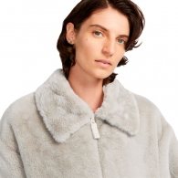 Scurta Nike W NSW FX FUR GFX AOP LNG JKT thumbnav 5