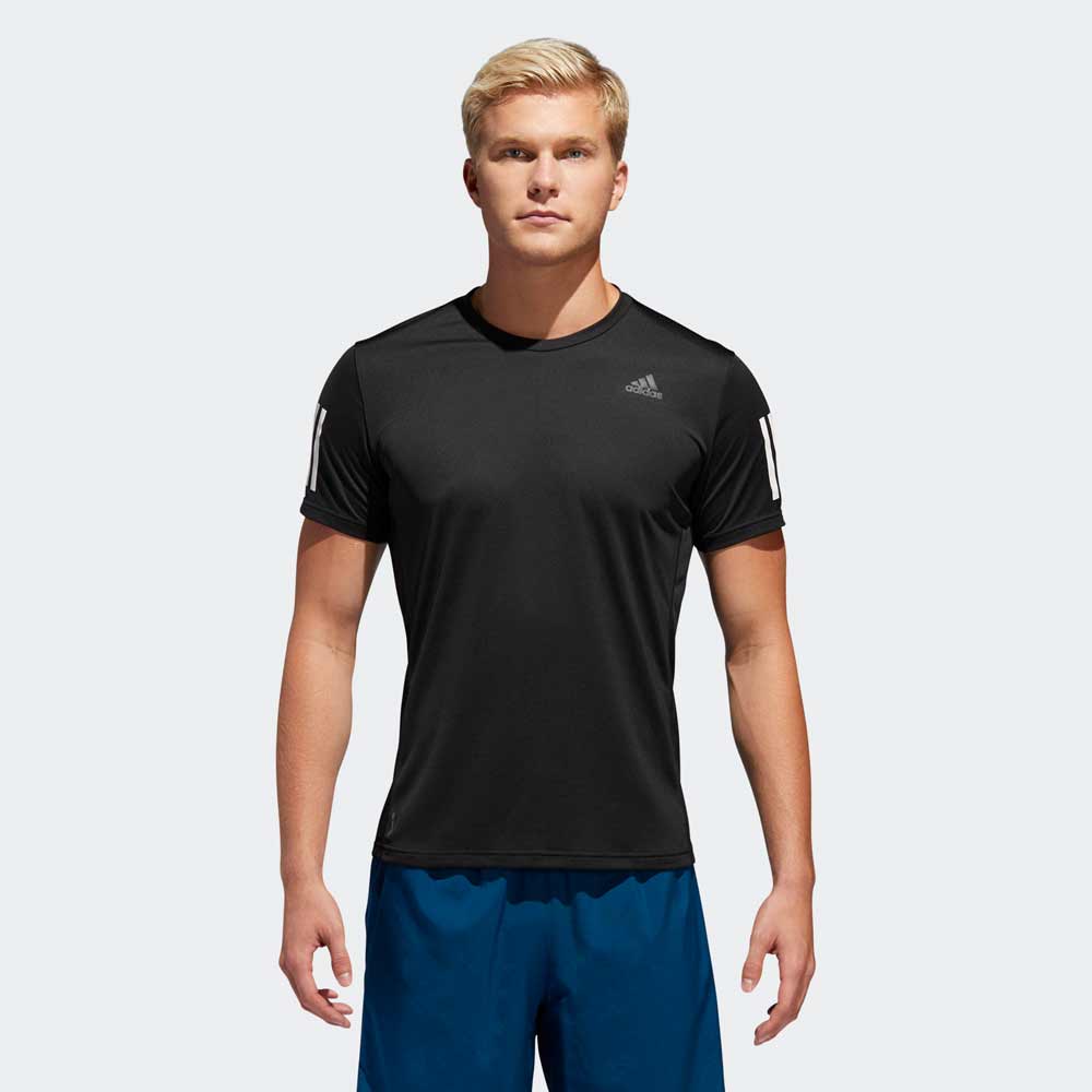Футболка мужская Adidas OWN THE RUN TEE S Черный photo 2