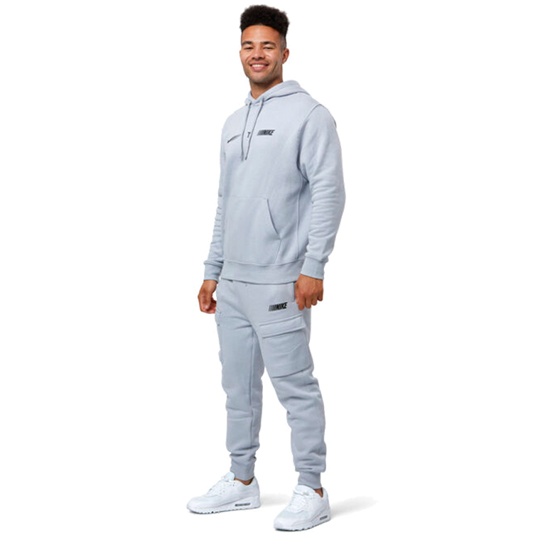 Мужская Толстовка Nike M NSW SI PO HOODIE FLC BB XL Серый photo 2