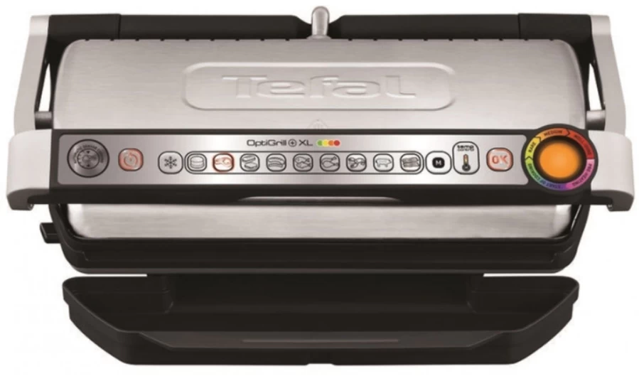 Grill Tefal GC724D12, 2000 W, Negru cu inox