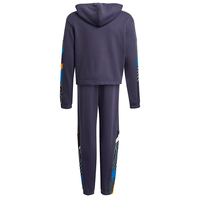 Costum sportiv Adidas G AOP COTTON TS / Femei / 128 / Albastru photo 3