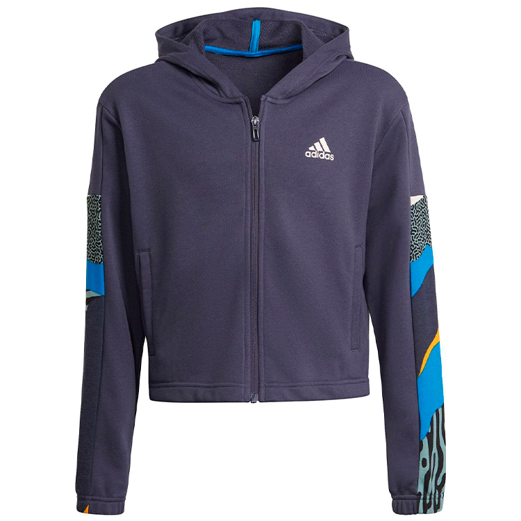 Costum sportiv Adidas G AOP COTTON TS / Femei / 128 / Albastru photo 5
