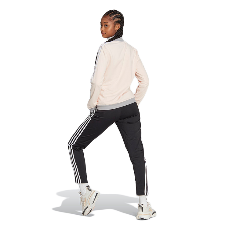 Costum Sportiv Adidas W 3S TR TS 2XS Negru-bej Femei photo 5