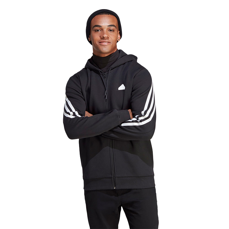 Hanorac pt bărbați Adidas M FI 3S FZ 2XL Negru photo 5