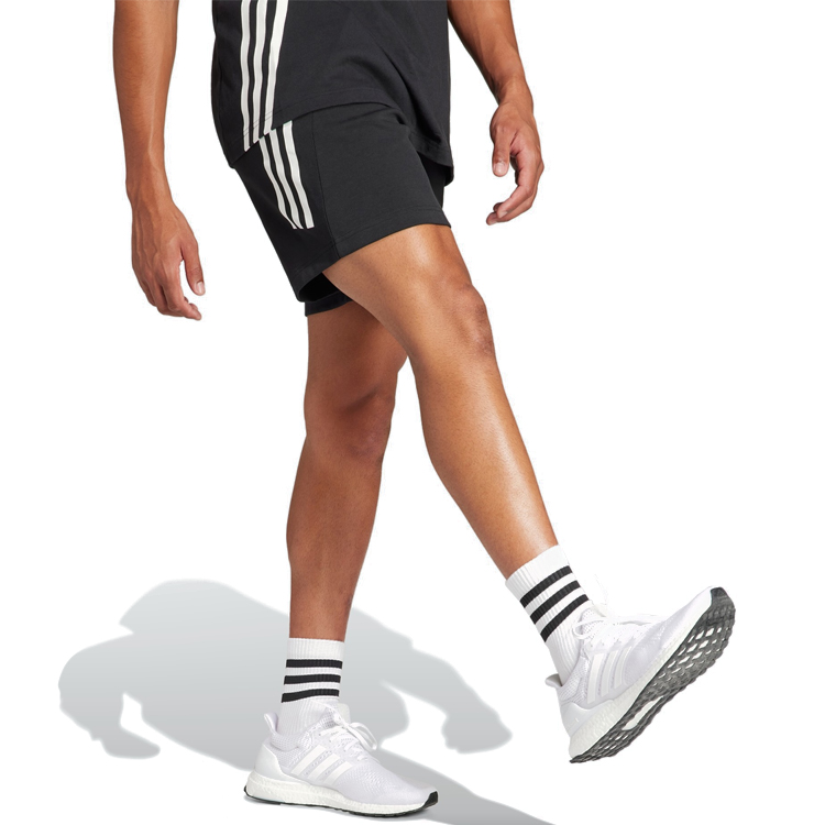 Sorti de bărbați Adidas M FI 3S SHO XS Negru photo 3