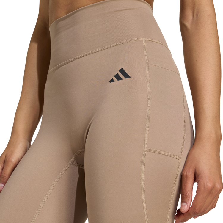 Легинсы Adidas OPT POW ESS 7/8 XS Коричневый Женский photo 4