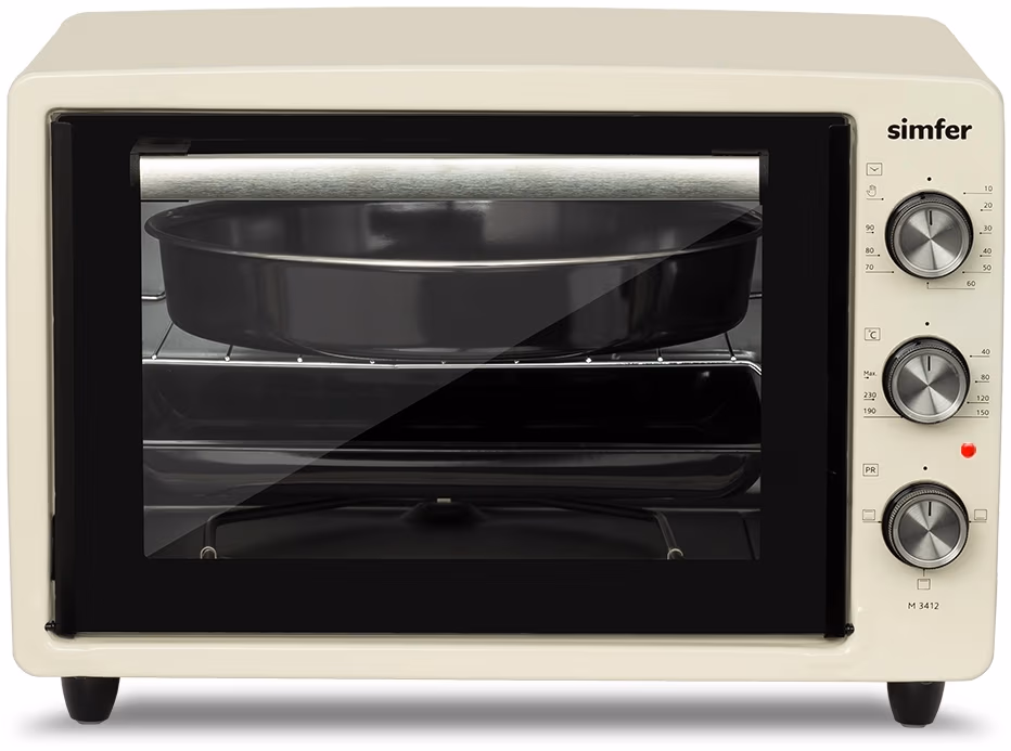 Cuptor electric Simfer M3412, 34 l, 1300 W, Bej 