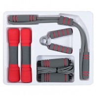 Set fitness (expander p/mana+coarda de sarit+2 gantere+expander) Nova Fitness thumbnav 2