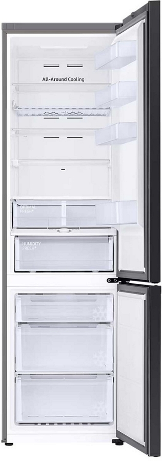 Холодильник двухдверный Samsung RB38C6B6D12 / 385 л / 203 см / E / Белый photo 12