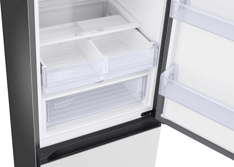 Холодильник двухдверный Samsung RB38C6B6D12 / 385 л / 203 см / E / Белый photo 5