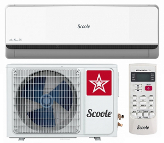 Кондиционер Scoole SC AC SPI2 12 12000 BTU / 35 м2 / Инверторный / R410а / A photo 1 Кондиционер Scoole SC AC SPI2 12 12000 BTU / 35 м2 / Инверторный / R410а / A photo 1