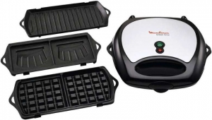 Вафельница Moulinex SW611812, 700 Вт, Серый/Черный thumbnav 3