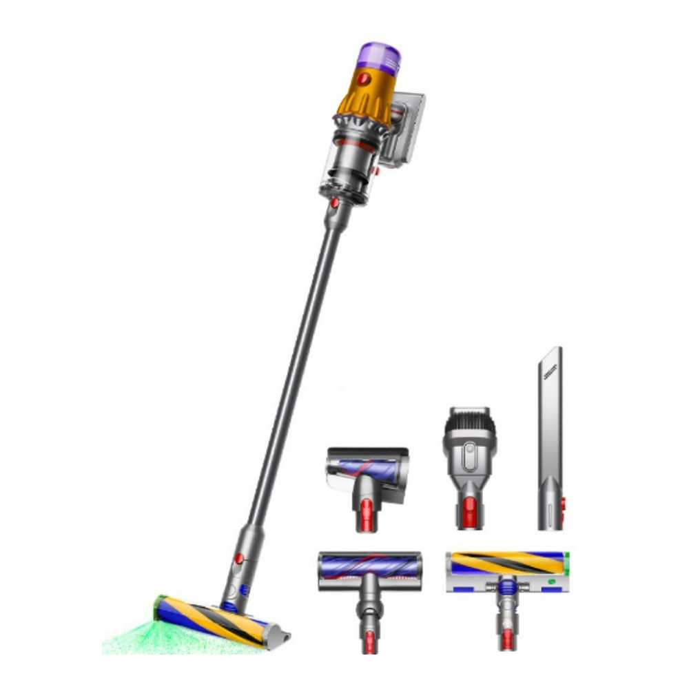 Aspirator vertical Dyson V12 / 545W / Violet-galben photo 1