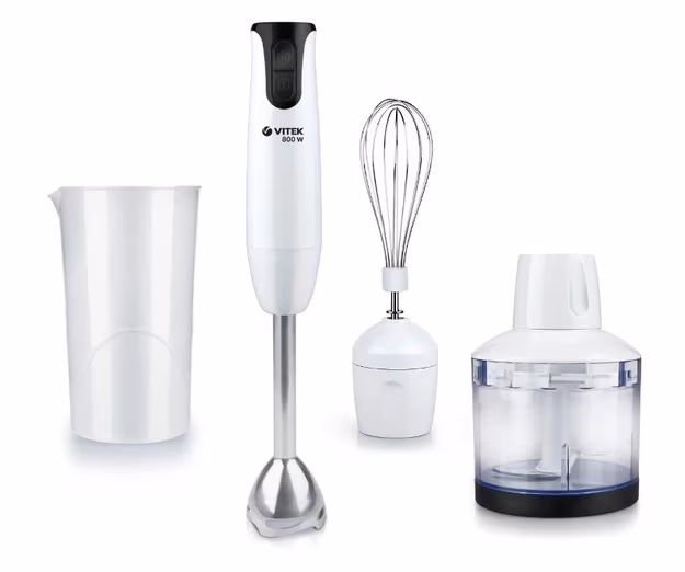 Blender Vitek VT-3412, 700 ml, 2 trepte viteza, Alb 