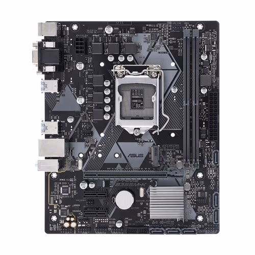 ASUS PRIME B365M-K, Socket 1151, Intel® B365 (9th/8th Gen CPU), Dual 2xDDR4-2666, 1xPCIe x16, CPU Intel graphics, VGA, DVI, 6xSATA3, RAID, 1xM.2 slot, 2xPCIe x1, ALC887 HDA, GbE LAN, 6xUSB3.1, 5XIII, mATX