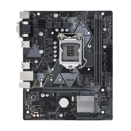 ASUS PRIME B365M-K, Socket 1151, Intel® B365 (9th/8th Gen CPU), Dual 2xDDR4-2666, 1xPCIe x16, CPU Intel graphics, VGA, DVI, 6xSATA3, RAID, 1xM.2 slot, 2xPCIe x1, ALC887 HDA, GbE LAN, 6xUSB3.1, 5XIII, mATX photo 1