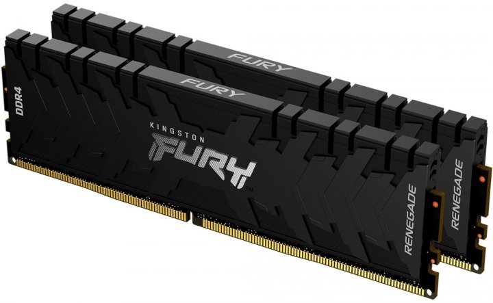 32GB (Kit of 2*16GB) DDR4-3600  Kingston FURY® Renegade DDR4, PC28800, CL16, 1.35V, 1Gx8, Symmetric BLACK Large heat spreader, Intel XMP Ready (Extreme Memory Profiles) photo 1