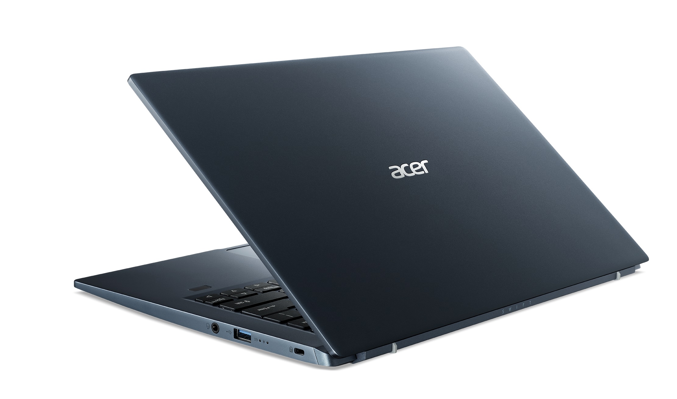 ACER Swift 3 Steam Blue (NX.ACWEU.00M), 14.0" IPS FHD (Intel Core i5-1135G7 4xCore, 2.4-4.2GHz, 16GB(1x16) LPDDR4 RAM, 512GB PCIe NVMe SSD, Intel UHD Graphics, WiFi-AX/BT 5.0, FPR, Backlit KB, 3cell, HD Webcam, RUS, No OS, 1.20kg, 15.9 mm) photo 2