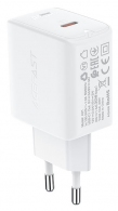 USB Charger  ACEFAST A21, Single port, USB-C, GaN PD30W, Total output: 30W, QC3.0, White thumbnav 1