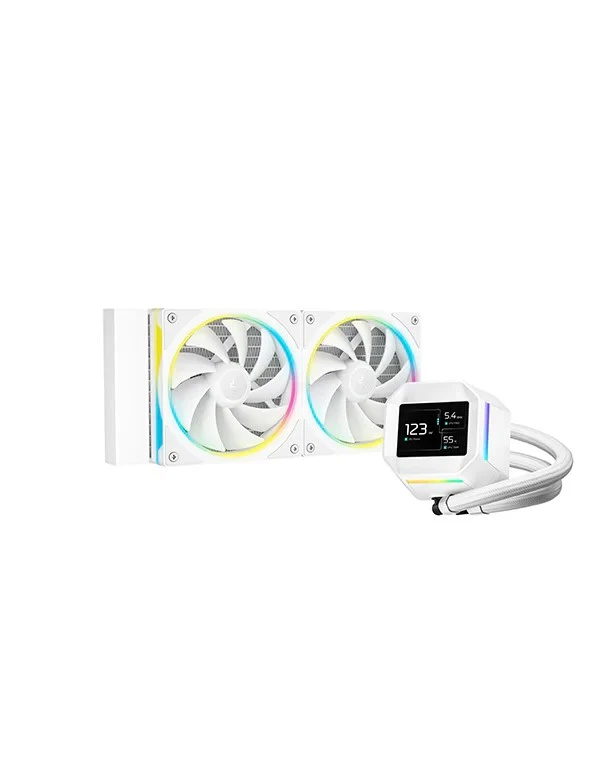 Sistem de racire lichid DEEPCOOL LM240 WH/ Universal/ 250W/ <36.07 dBA/ 66.23 CFM
