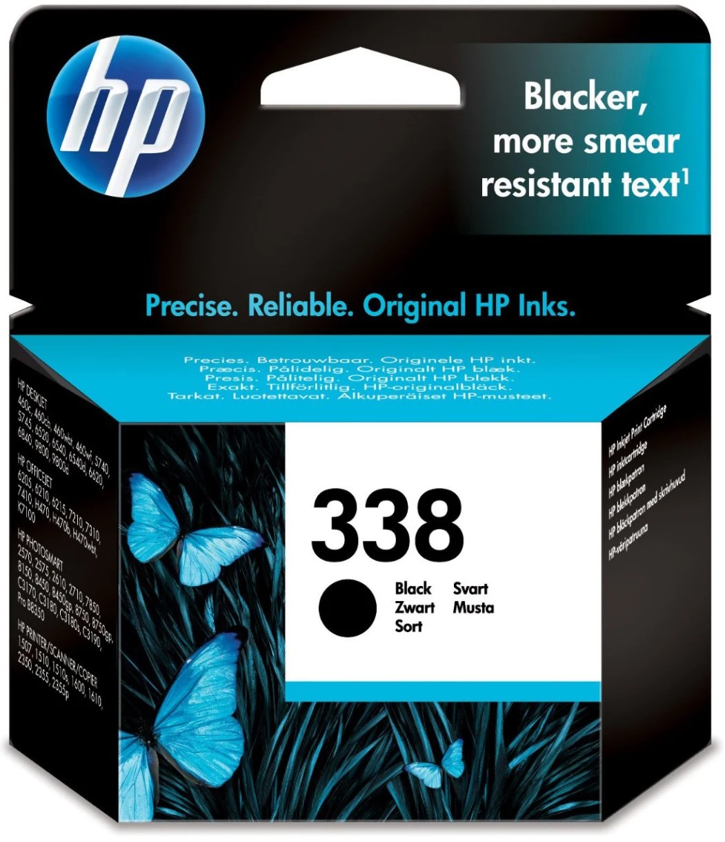 HP 338 (C8765EE) Black Ink Cartridge for HP DeskJet 460, 460c, 5740, 6540, 6620, 6840, 9800 450 p. photo 2