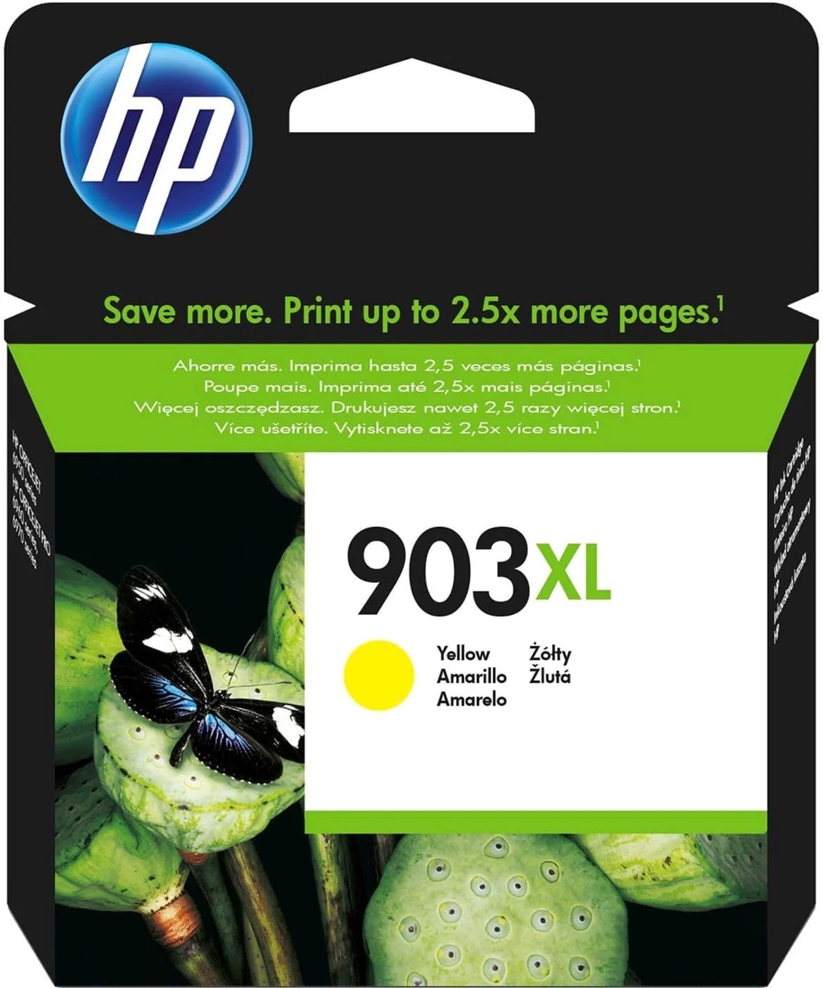 HP 903XL (T6M11AE) High Yield Yellow Original Ink Cartridge; (for HP OfficeJet Pro 6960, 6970) photo 2