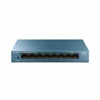Коммутатор TP-LINK LS108G / 8 port / Gigabit / RJ45 / steel case, LiteWave, Green Technology thumbnav 1