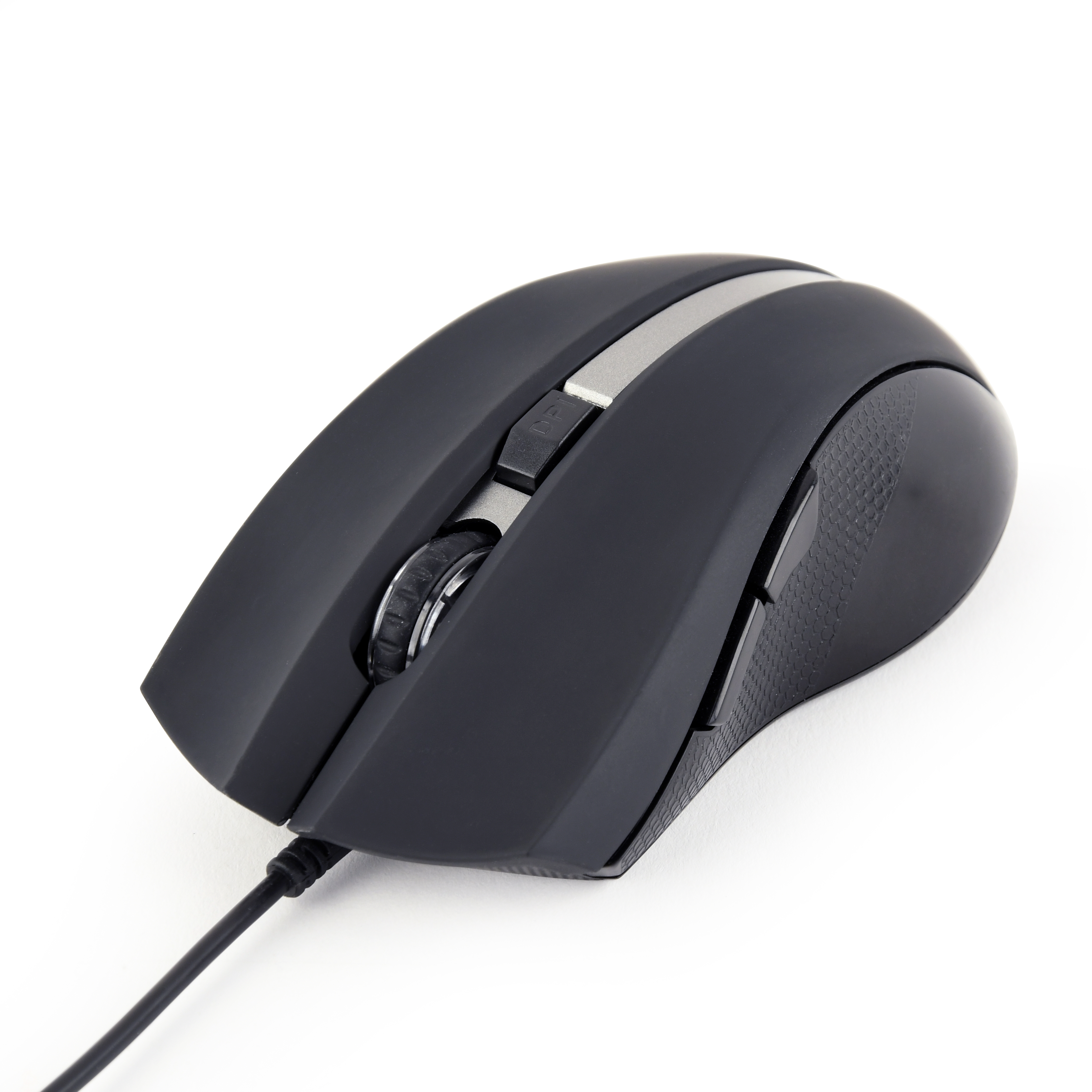 Gembird MUS-GU-02, 6-button G-laser mouse with scroll wheel, 800-2400dpi, USB, Black photo 3