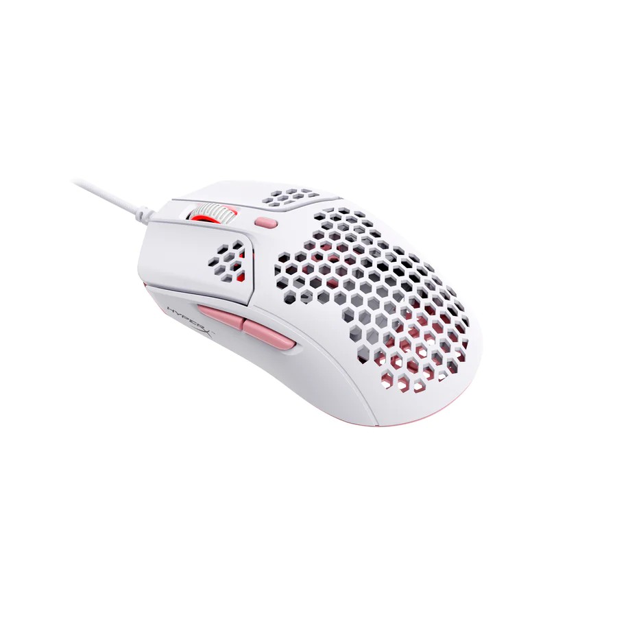 Игровая мышь HYPERX Pulsefire Haste, White/Pink [4P5E4AA] photo 2