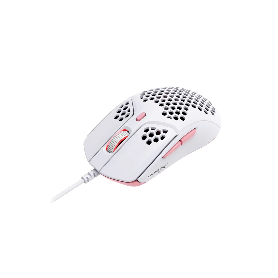 Игровая мышь HYPERX Pulsefire Haste, White/Pink [4P5E4AA] photo 3