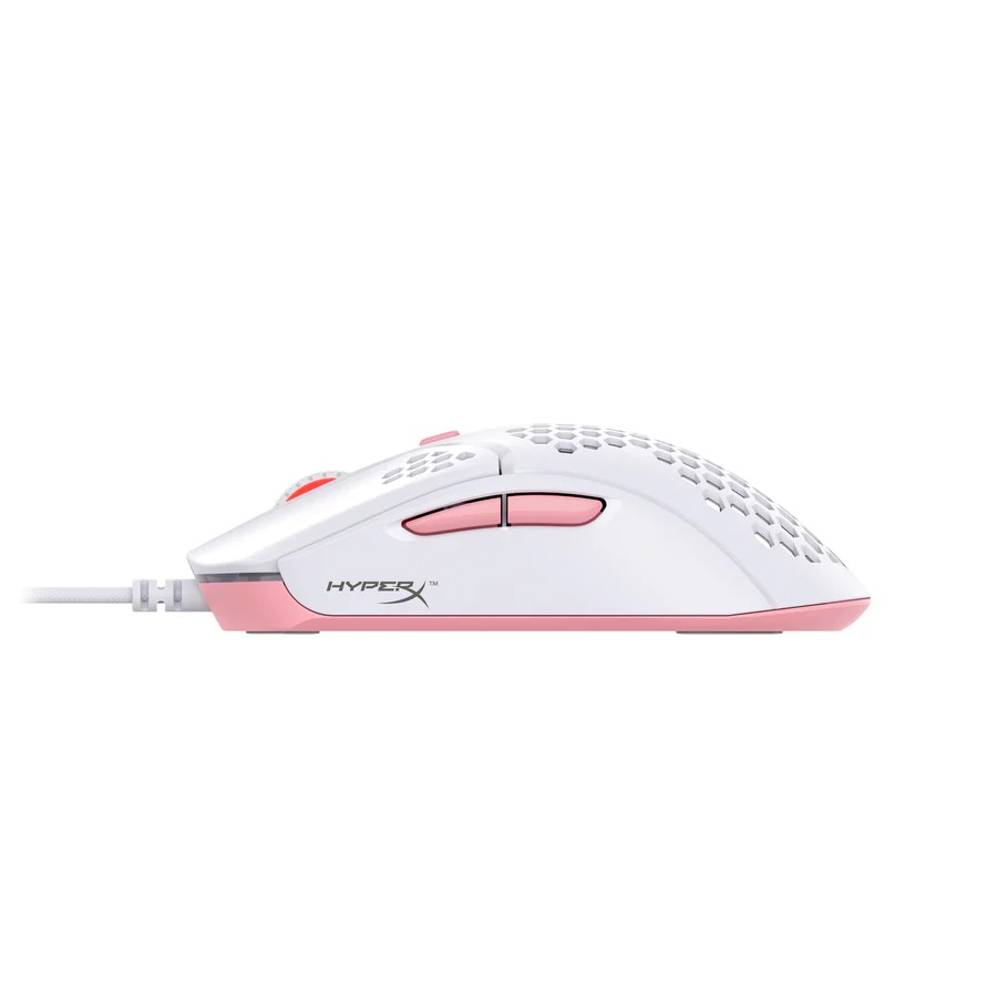 Игровая мышь HYPERX Pulsefire Haste, White/Pink [4P5E4AA] photo 4