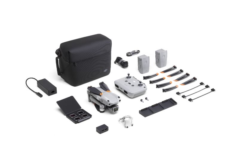 Drona DJI Mavic Air 2S Fly More Combo / Portable Drone, RC, 20MP photo, 5.4K 30fps / FHD 120fps camera with gimbal, max. 5000m height / 68.4 kmph speed, flight time 31min, Battery 3500 mAh, 595g photo 4