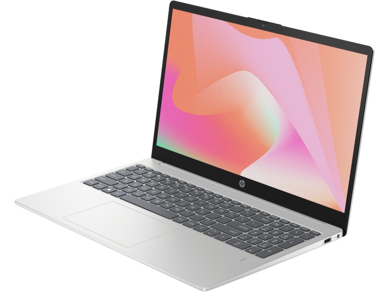 Ноутбук 15.6" HP Laptop (15-fc0020ci) / AMD Ryzen 5 7520U / 16GB / 512GB SSD / Natural Silver photo 3