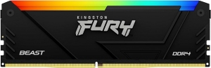 Memorie operativa Kingston FURY® Beast DDR4 RGB 3733 MHz 8GB thumbnav 1