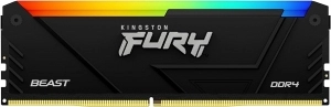 Memorie operativa Kingston FURY® Beast DDR4 RGB 3733 MHz 8GB