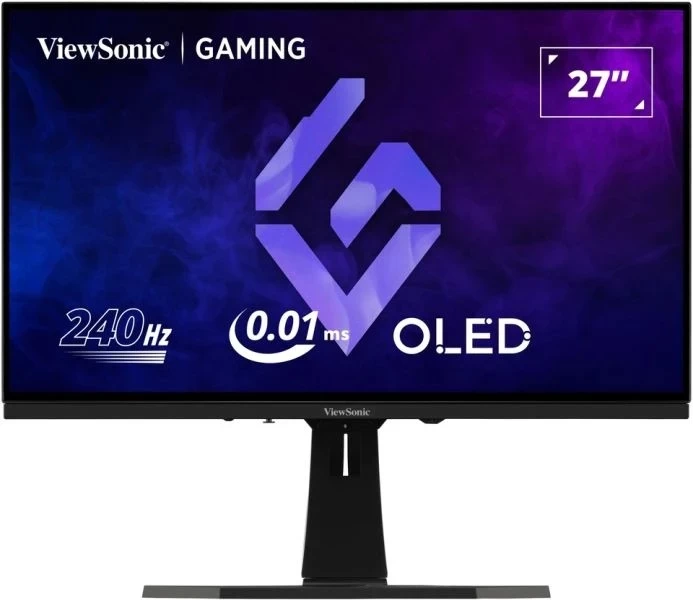 27.0” Monitor Gaming VIEWSONIC XG272-2K-OLED / OLED / 0,01ms / 2K / 240Hz / Black/White
