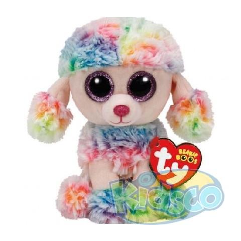 TY TY37145 Bb Rainbow - Multicolor Poodle 24cm photo 1