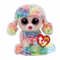 TY TY37145 Bb Rainbow - Multicolor Poodle 24cm thumbnav 1