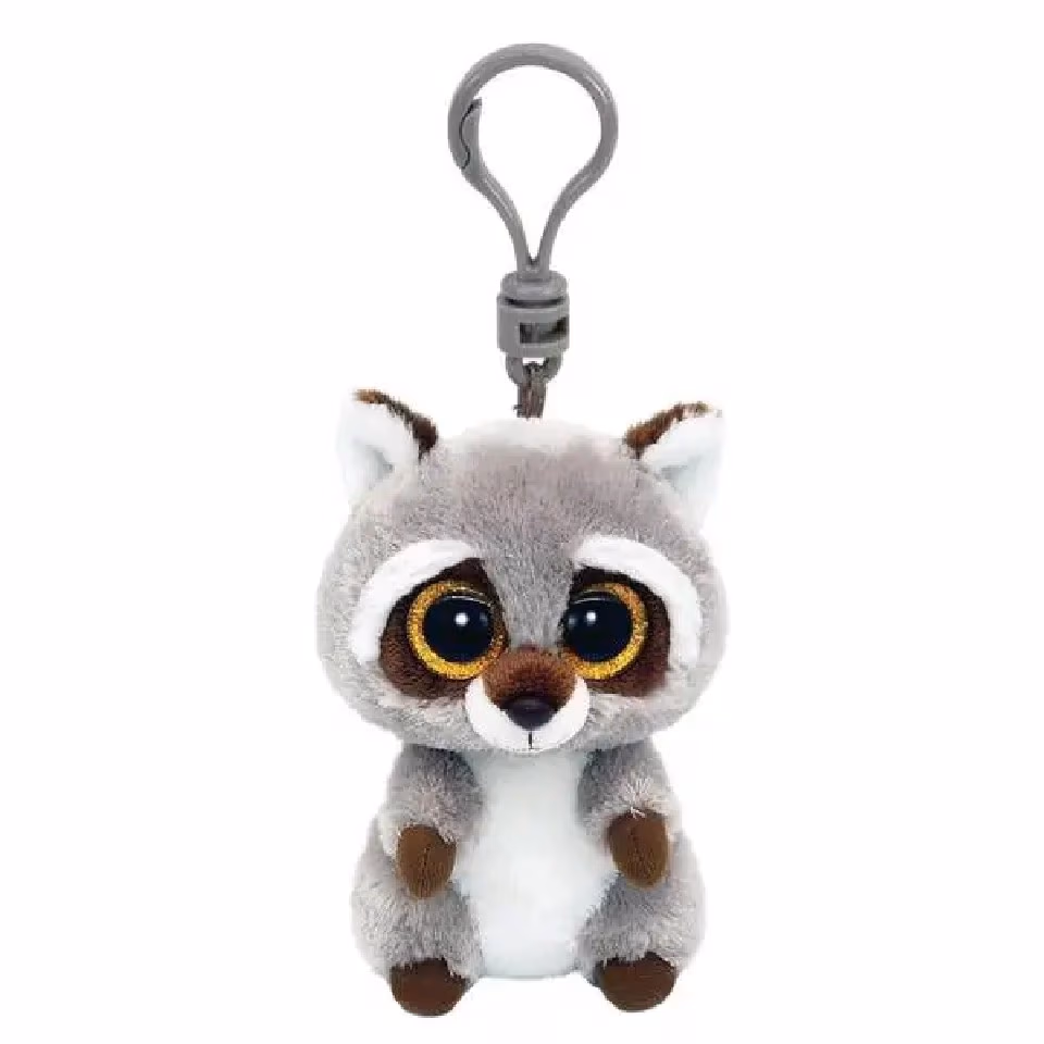 TY TY35252 Bb Oakie - Gray Raccoon, 8.5cm