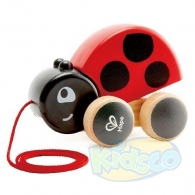 Hape E0362A Ladybag Pull Along thumbnav 1