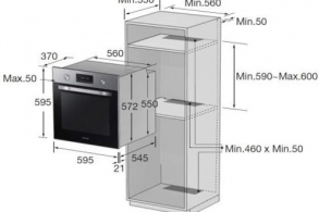 Встраиваемый духовой шкаф Samsung NV66M3531BS thumbnav 3