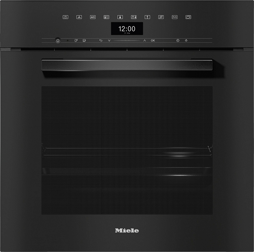 Aparat cu aburi electric incorporabil Miele DGC7460HCOBSW / 68 l. / A+ / Obsidianul negru photo 1