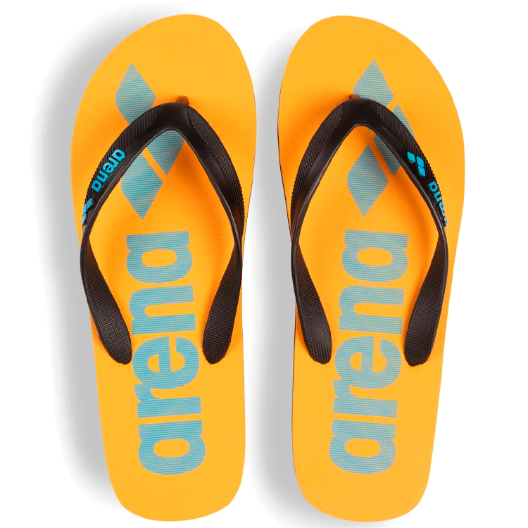 Шлепанцы Arena FLIP FLOP / Унисекс / 36 / Оранжевый/Черный photo 2