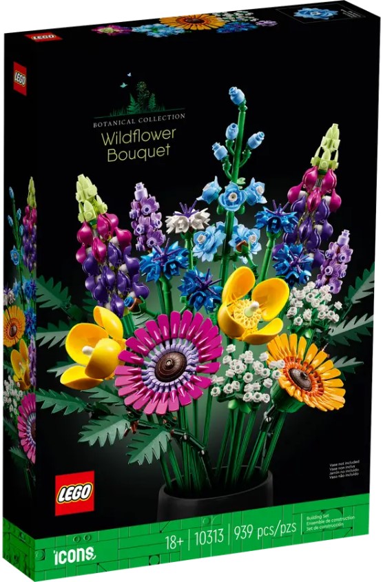 Constructor Lego Botanical Collection 10313 de la 18+ ani photo 1
