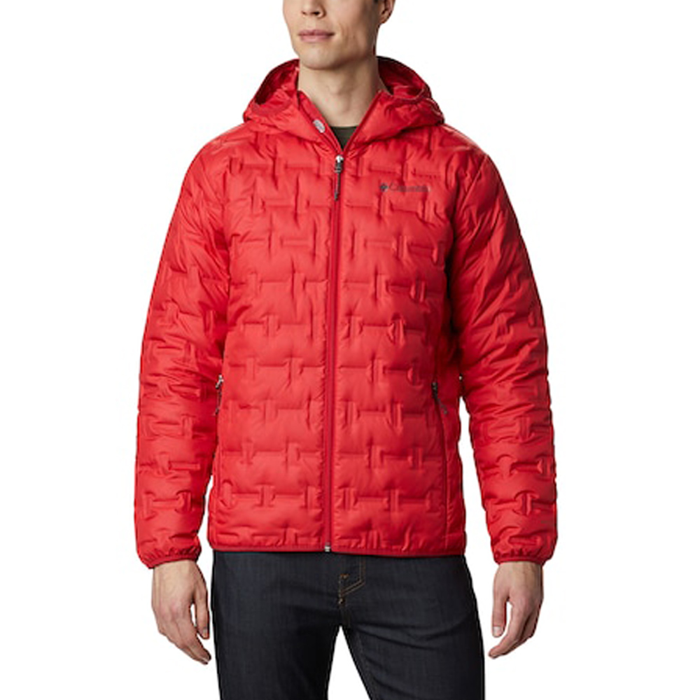 Куртка мужская Columbia Delta Ridge Down Hooded Jacket S Красный photo 1