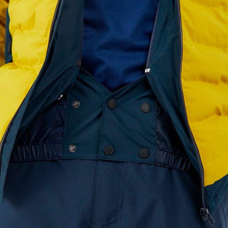 Geacă pt Barbati Fundango Orion Padded Jacket S Albastru-galben photo 3