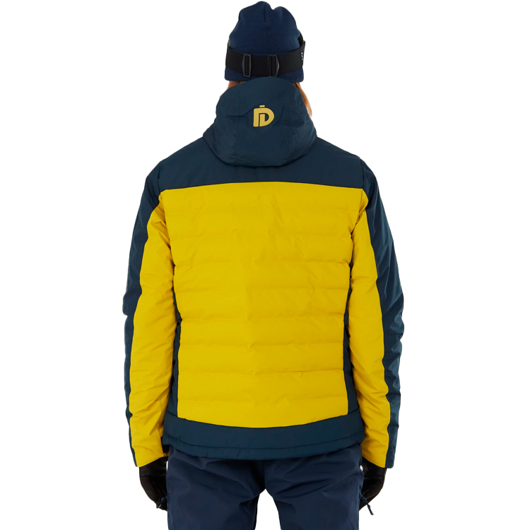 Geacă pt Barbati Fundango Orion Padded Jacket S Albastru-galben photo 4