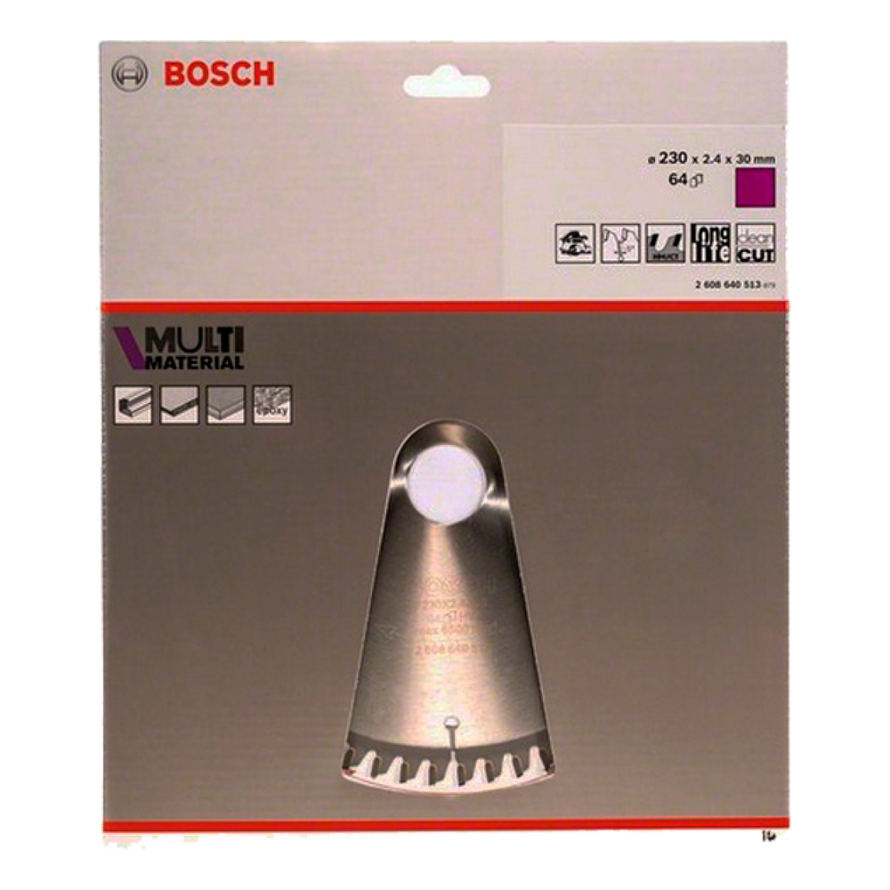 Panze de ferastrau circular Bosch 2608640513 photo 1